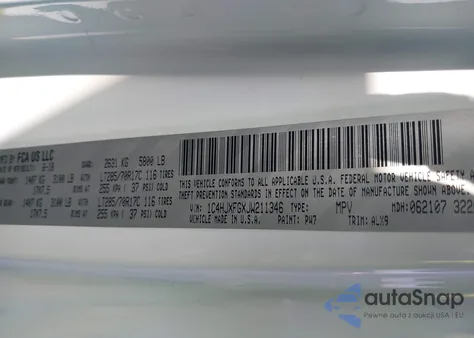 2018 Jeep Wrangler Unlimited Rubicon 4X4 из США, поврежденный, VIN 1C4HJXFGXJW211346